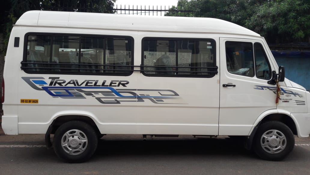 13 seated force tempotraveller Bhubaneswar