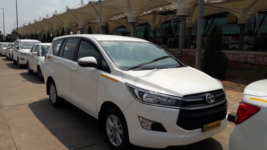 Innova crysta on rent in odisha